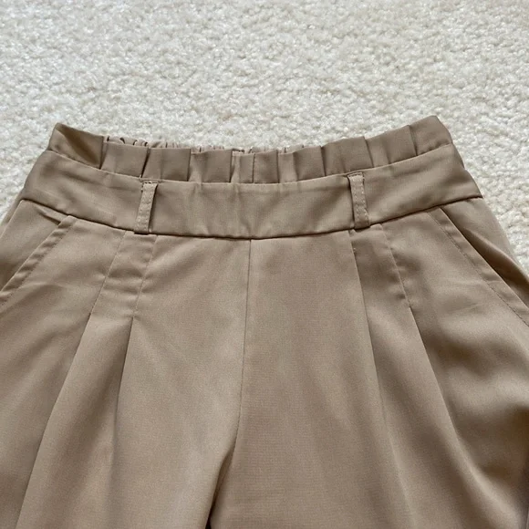 Tan Color Non-Iron Pull on Pants - Picture 6 of 7